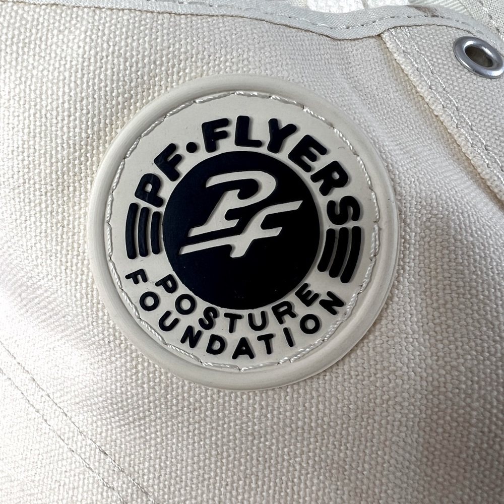 Brand new PF Flyers canvas Center Hi sneakers. An American Classic.